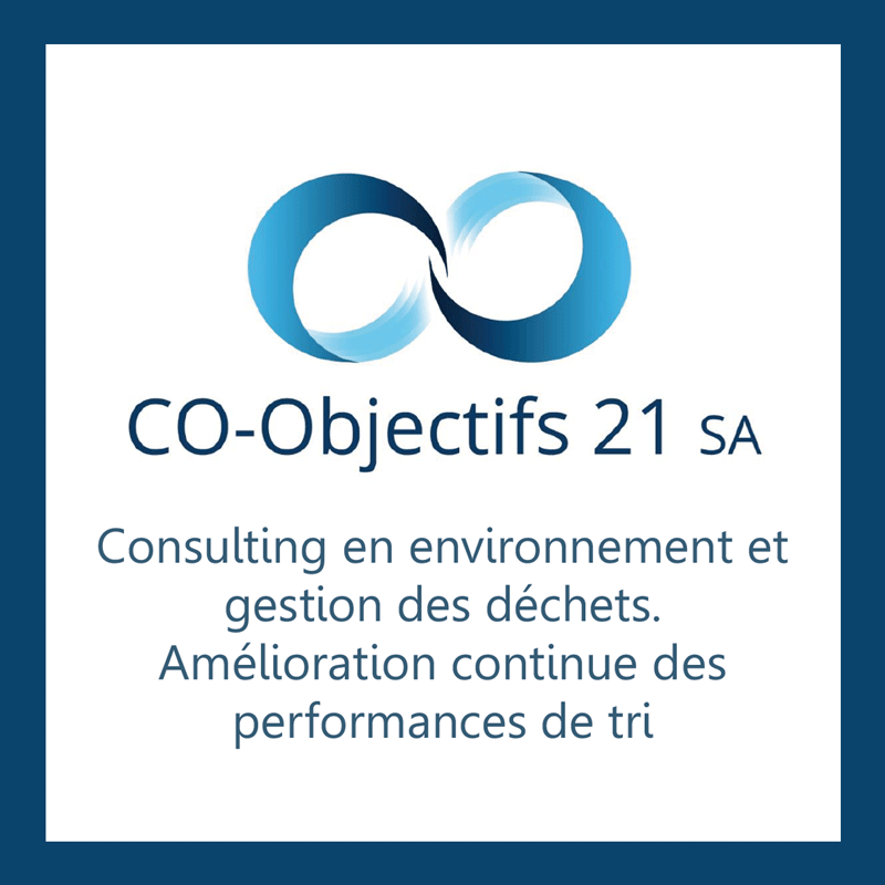 Co-Objectifs 21 S.A. - Gestion des déchets
